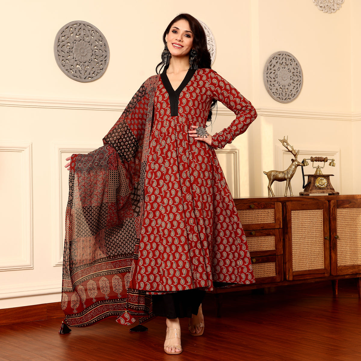 Kamya Cotton Printed set