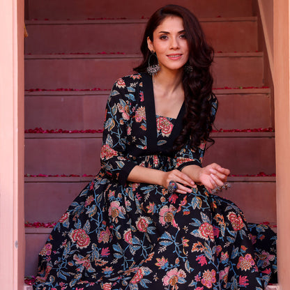 Rushali Printed Cotton kurta