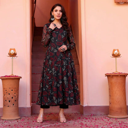 Jigsha Georgette Kurta