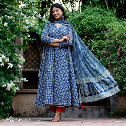 Adiva Cotton Printed Set