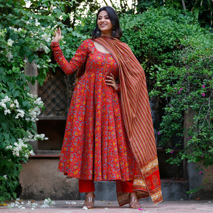 Asavari Cotton Printed Set
