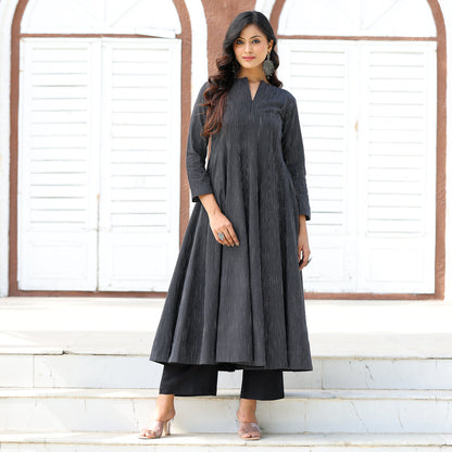 Inina Black Kurta