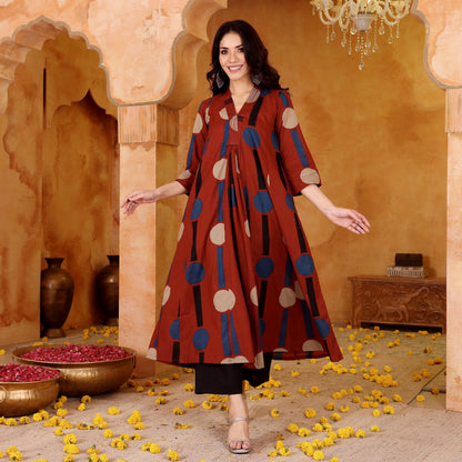 Trikaya Cotton Kurta