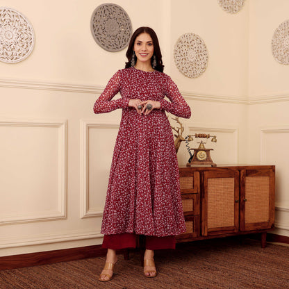 Sofia Georgette Kurta