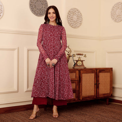Sofia Georgette Kurta