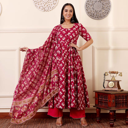 Ivana Cotton Kalidaar Set