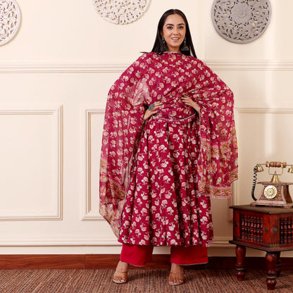 Ivana Cotton Kalidaar Set
