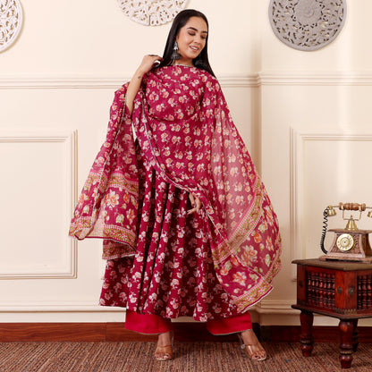 Ivana Cotton Kalidaar Set