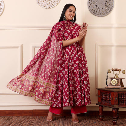 Ivana Cotton Kalidaar Set