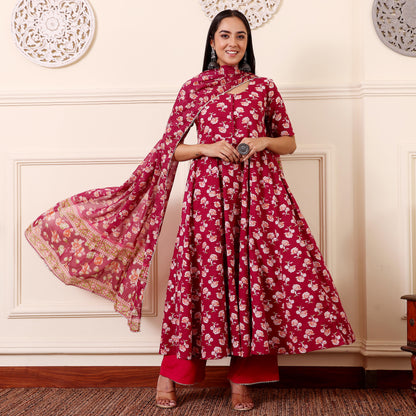 Ivana Cotton Kalidaar Set