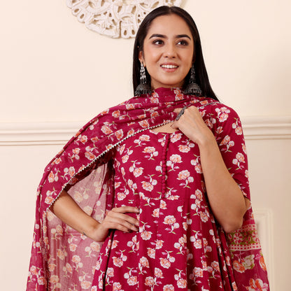 Ivana Cotton Kalidaar Set