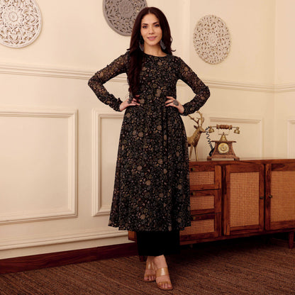 Shajha Georgette Kurta