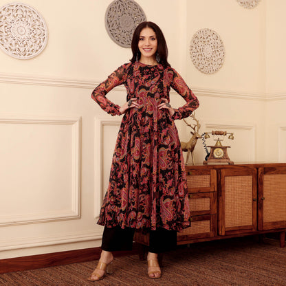 Shura Georgette Kurta
