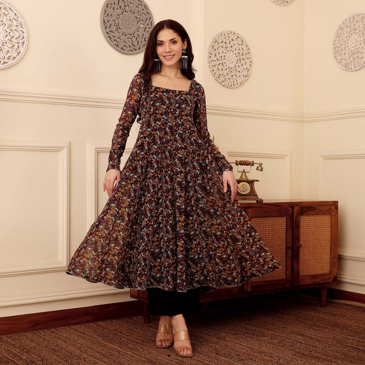 Ramola Georgette Kurta