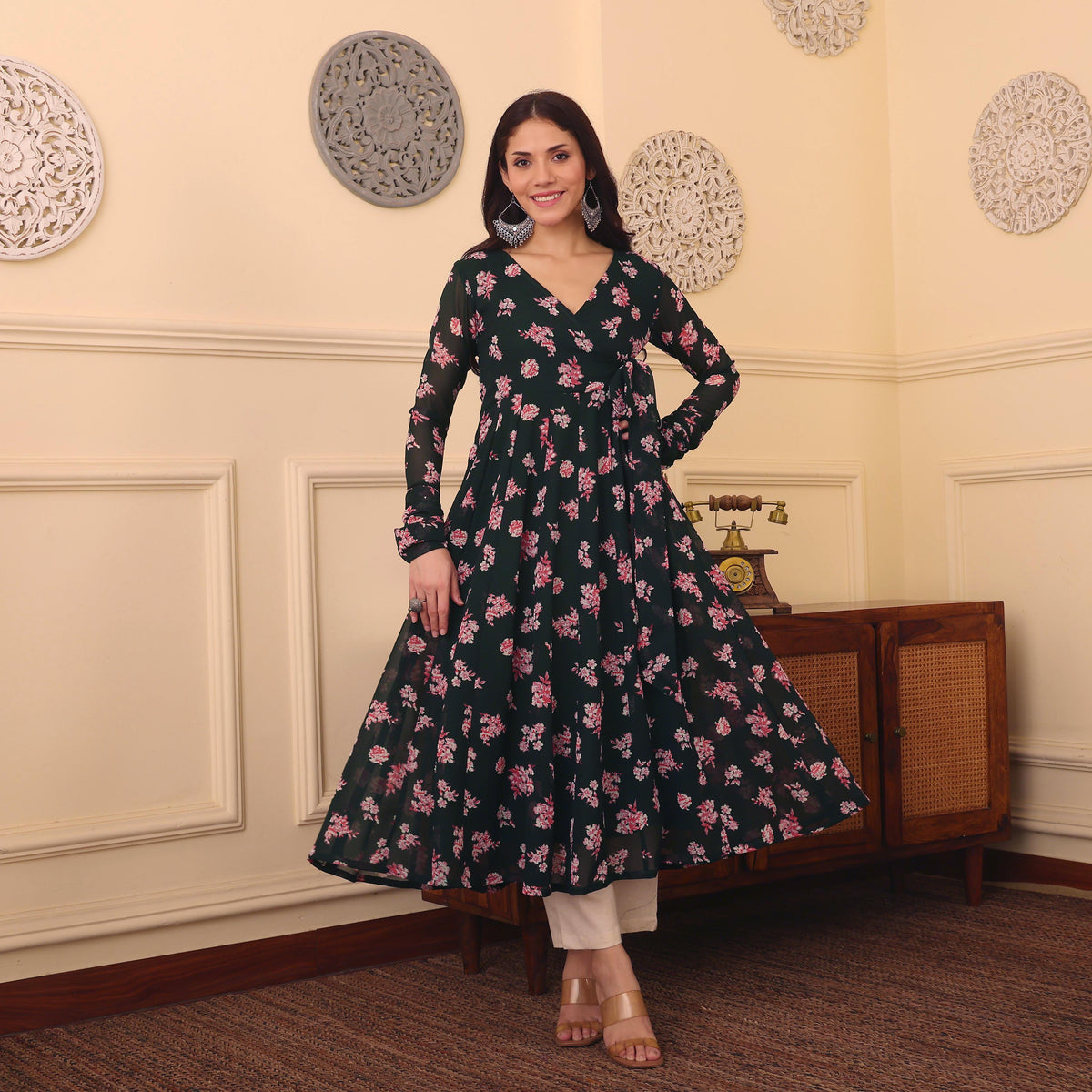 Fai Georgette Kurta