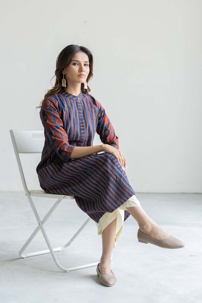 Pintuck Kurta - Hana