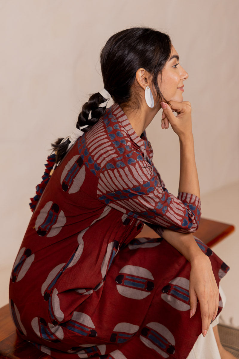 Pintuck Kurta - Lai