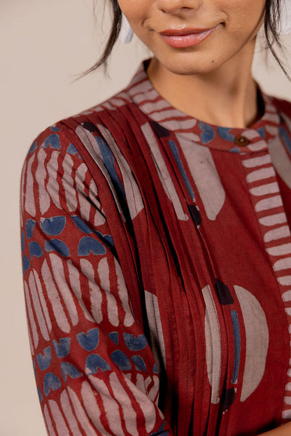 Pintuck Kurta - Lai