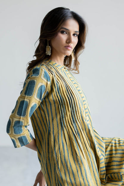 Pintuck Kurta - Kumo