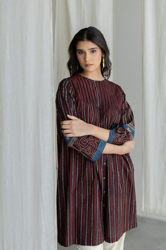 Short Pintuck Kurta - Vaya