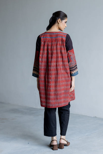 Short Pintuck Kurta - Ela