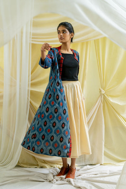 Pintuck Kurta - Indigo Nirmal