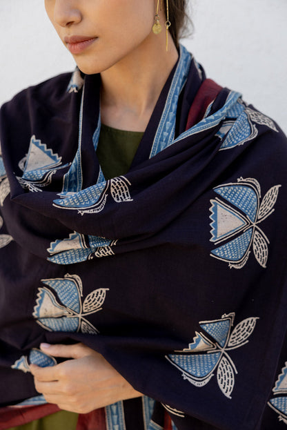 Set of 3 - Kurta, Dupatta & Culotte - Adira 07