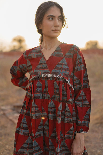 Yara Tunic - Red