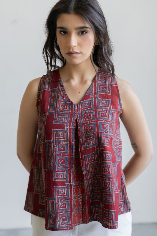 Tara Top - Avani Red